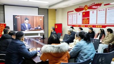 襄州区行政审批局组织收听收看全市“项目建设年”暨作风建设动员大会