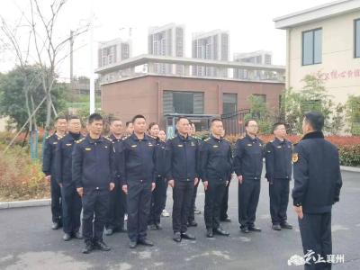 襄州区城管局开展城管执法大练兵活动