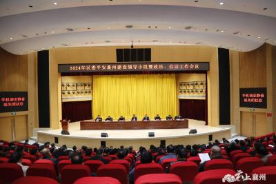 刘明锋：坚持和加强党的领导 努力建设更高水平的平安襄州
