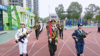 襄州区第七中学举行2024年春季“开学第一课”暨开学典礼活动.mp4