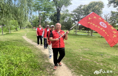 “五老”志愿巡河队 筑牢防溺水安全网