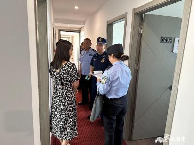 张湾街道锦悦巷社区：隐患排查不松懈  多方联动护平安 