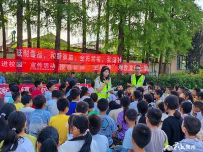 张家集镇：平安宣传进校园