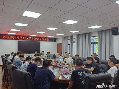 市发改委领导赴程河镇开展襄南协同发展专题调研