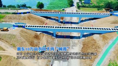 襄东10万亩农田不再“喊渴”