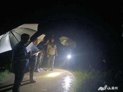 张家集镇人大：防汛一线显担当