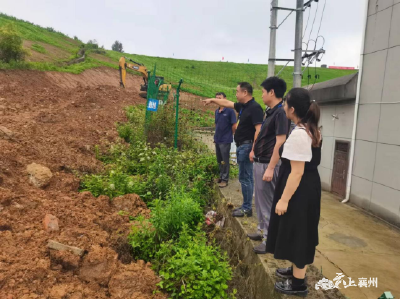 石桥镇：排查地质灾害隐患 筑牢堤坝安全