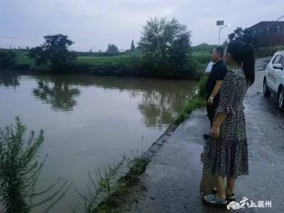 黄龙镇人大代表夜巡小淳河
