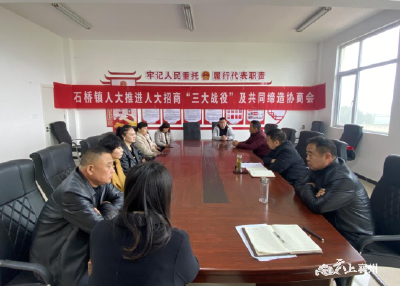 石桥镇人大：推进人大协商 深入践行全过程人民民主