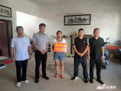 “八一”慰问送关怀 拥军优属情谊浓