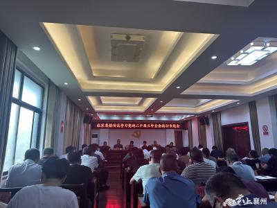 张家集镇：学习贯彻党的二十届三中全会精神  推动人大工作高质量发展