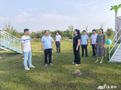 襄州区人大为黄龙镇农旅项目发展“支招”