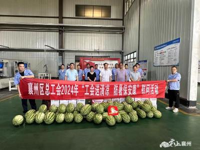 区总工会“送清凉” 撑起防暑“遮阳伞”
