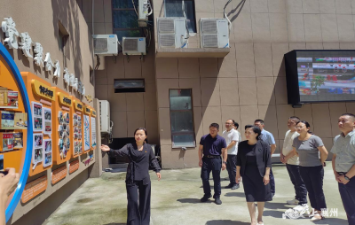 市委社会工作部领导到张湾街道开展“送清凉”活动