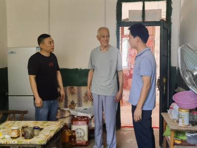 黄集镇：慰问退役老兵 赓续红色血脉