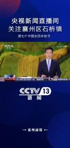 央视新闻直播间关注襄州区石桥镇