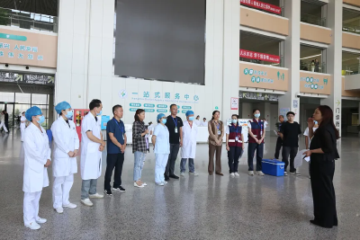 以练备战，筑牢防线！区人民医院开展登革热疫情应急处置演练