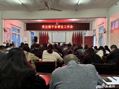 黄龙镇：强化社会管理 确保平安稳定