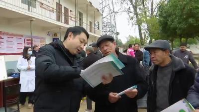 襄州区医保服务“移动超市”全民宣传活动走进古驿镇唐吕村