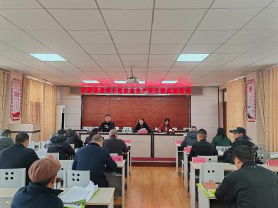 伙牌镇开展居民小区安全生产责任落实工作