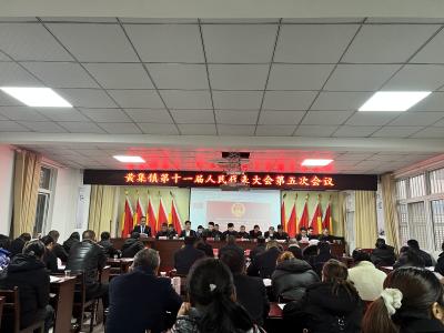 黄集镇第十一届人民代表大会第五次会议召开