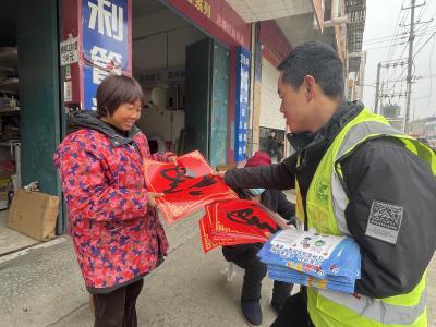 双沟镇：欢天喜地过小年，禁毒宣传进市场