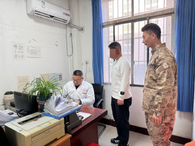 黄集镇：严守征兵初检“第一关”  精选优质入伍好青年