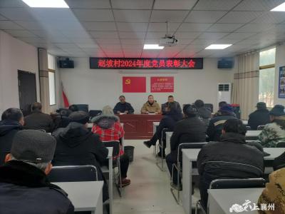 程河镇赵坡村召开2024年度党员表彰大会