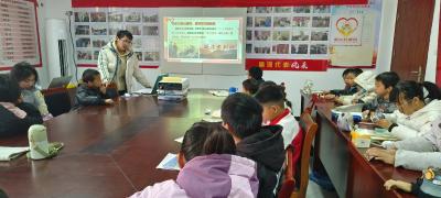 张家集镇：托管班上讲党史，红色教育润童心