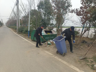 朱集镇：“洁”尽全力 扮靓家园