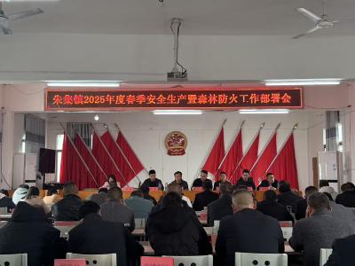 朱集镇积极行动 筑牢节前安全防线