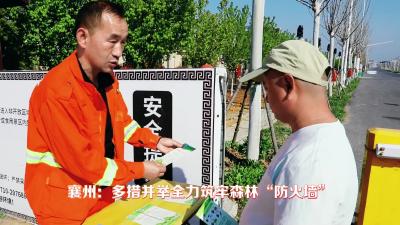 襄州：多措并举  全力筑牢森林“防火墙”