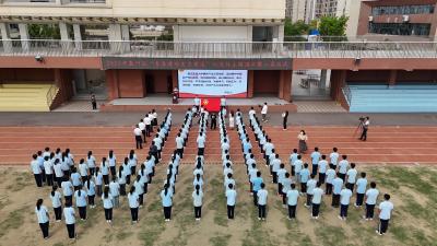 襄州区举行“青春建功支点建设”示范性主题团日暨入团仪式