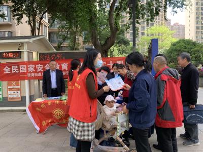 锦悦巷社区开展全民国家安全教育日活动
