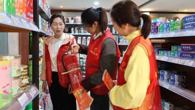 肖湾路社区开展消防安全检查