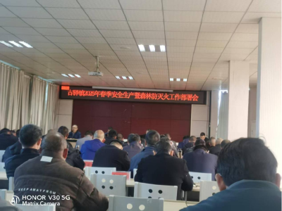 古驿镇召开2025年春季安全生产暨森林防火工作部署会