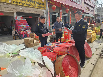 朱集市场监管所开展清明祭扫专项治理行动