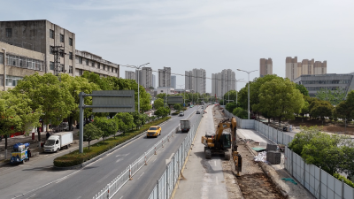 襄州梨园沟管网综合整治工程加速推进 预计年底全面完工
