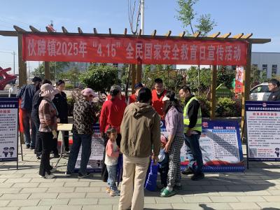 伙牌镇扎实开展“4·15”全民国家安全教育日宣传活动