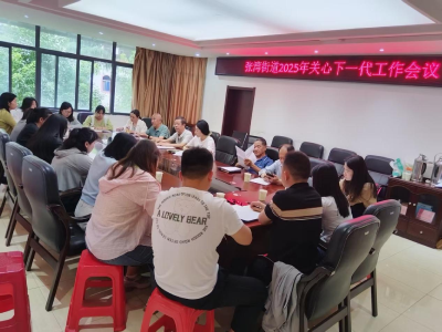 张湾街道关工委召开2025年关心下一代工作会议
