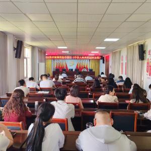 襄州区医疗保障局开展《中华人民共和国民法典》普法宣传学习