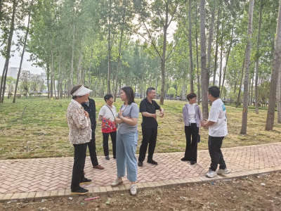 浩然街道：人大代表调研项目建设进展情况