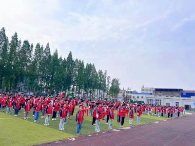 程河镇中心小学：牢记党的教导 争做强国少年 
