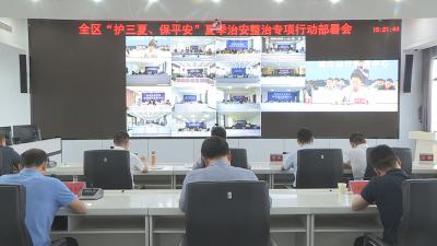 全区召开“护三夏、保平安”夏季治安整治专项行动部署会