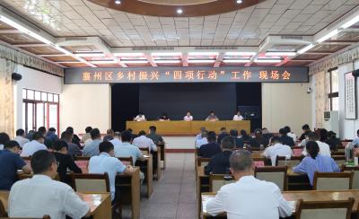 全区乡村振兴“四项行动”工作现场会召开