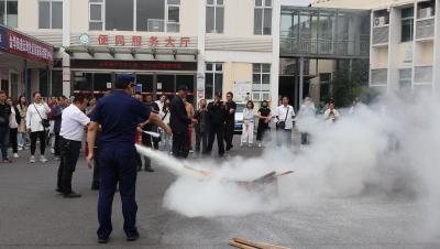安全不“夏”线！金华街道消防培训热力开练