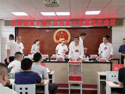 伙牌镇第十届人民代表大会第五次会议召开
