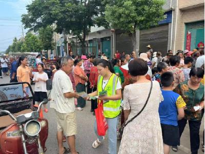 朱集镇：传承虎门精神 共筑无毒街区