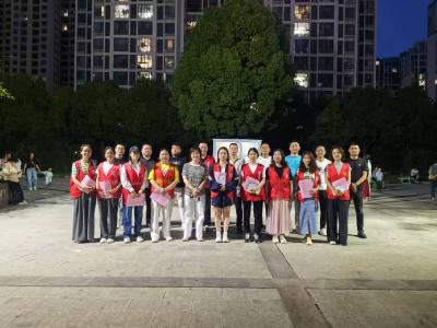 浩然街道潘台社区：“家门口”公益放映筑牢安全防线