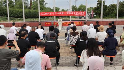 洪山头社区消防安全总动员：学知识·练技能·强应急